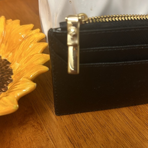 KATE SPADE CARD WALLET TWO SIDED ONE POCKET ZIP - Picture 3 of 6